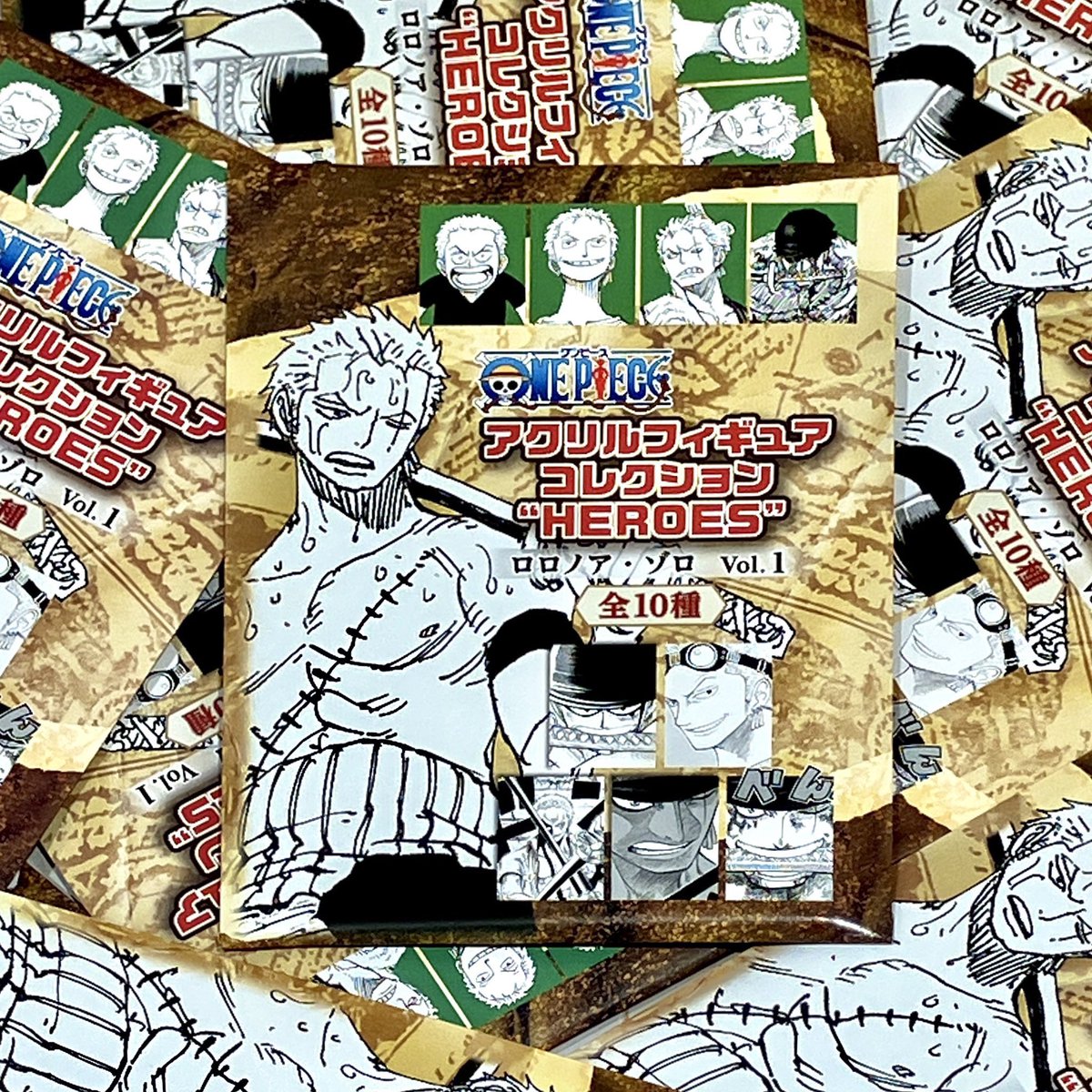 再入荷】原画商品 『ONE PIECE』アクリルフィギュアコレクション
