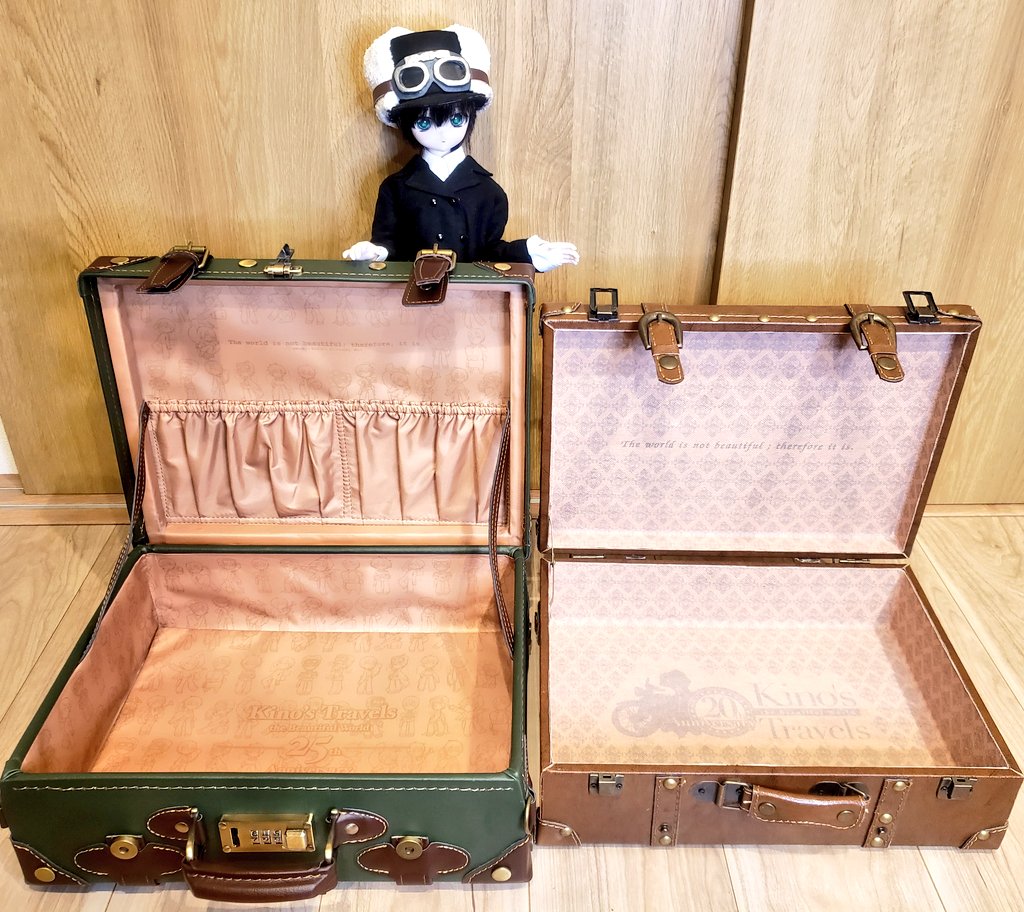 キノの旅 25周年記念デザイン ミニトランクレビュー(2/2) 20周年記念版