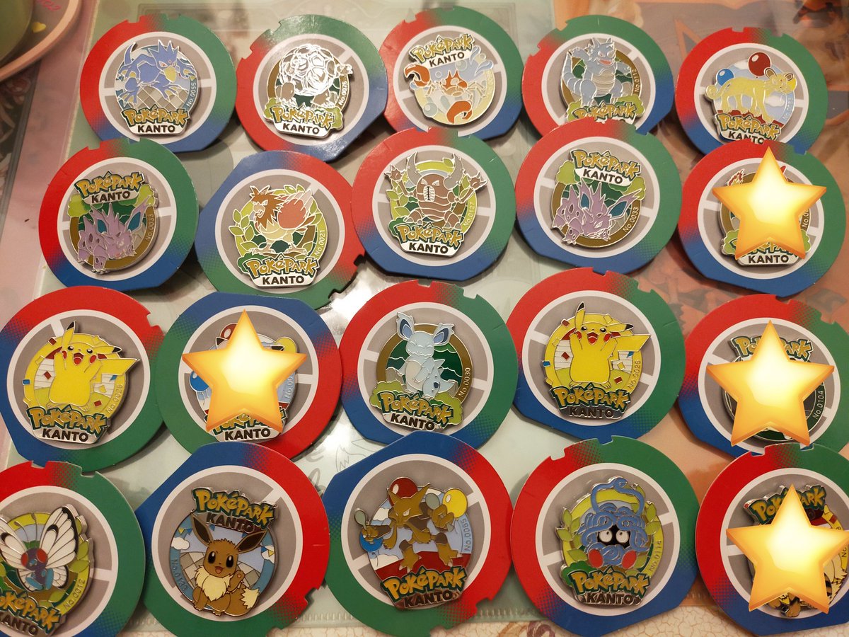 ポケモン ポケパーク カントー ピンズ ピンバッジ 交換 譲 写真 求