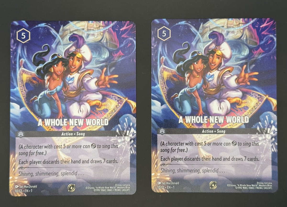 海外プロモ3枚セット World Whole A New ロルカナ