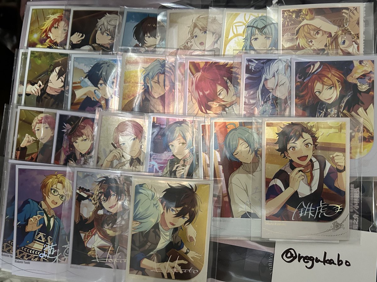 あんスタ 中国 招募ポラロイド 交換 譲渡 譲）真 奏汰 ニキ 零 凛月 茨