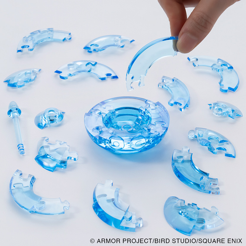 透明のピースを組み上げる 立体ジグソーパズルが登場！ スクウェア