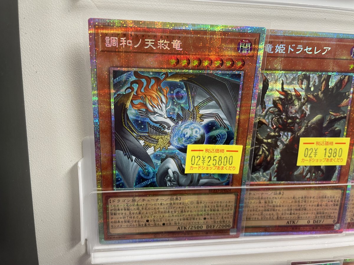 🌟遊戯王OCG 販売情報🌟 ハイレアカード各種販売してます✨ 調和ノ天救