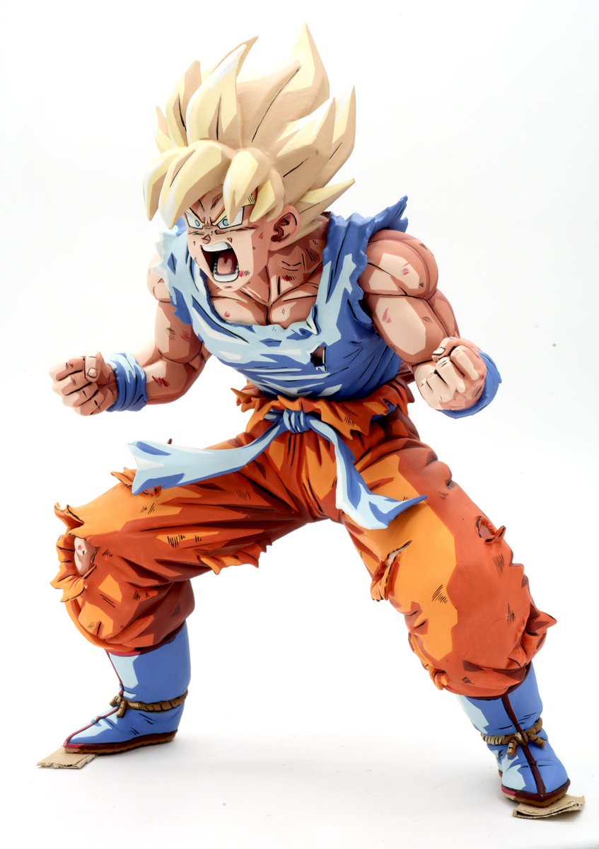 スーパーサイヤ人孫悟空を二次元風にリペイントしました！ SMSPの02