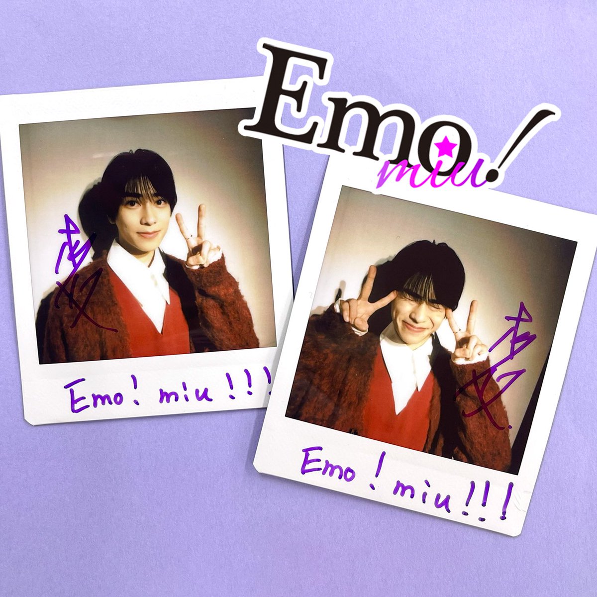 ✨プレゼント✨ ／ #本島純政 インタビュー記念！直筆サイン入りチェキ