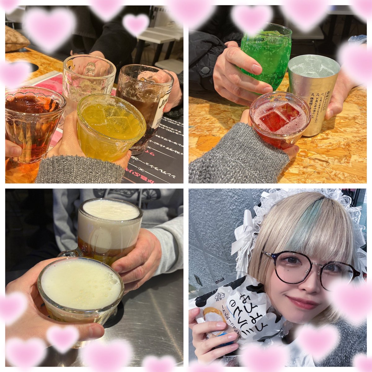 2/18おきゅおわ🧸💚 すごい雪の中会いに来てくれて ありがとうご
