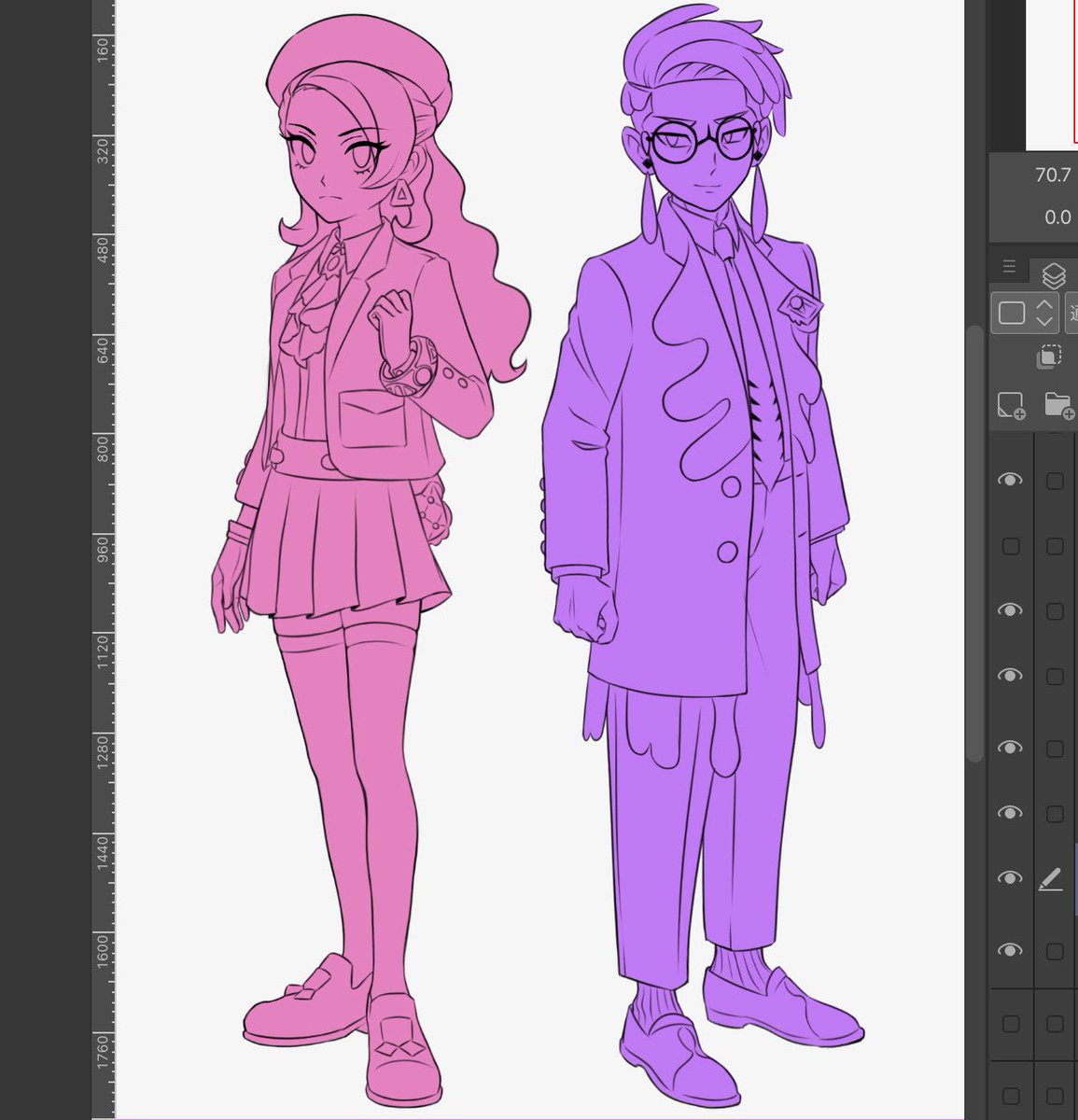 わたしだけが楽しい絵（wip）