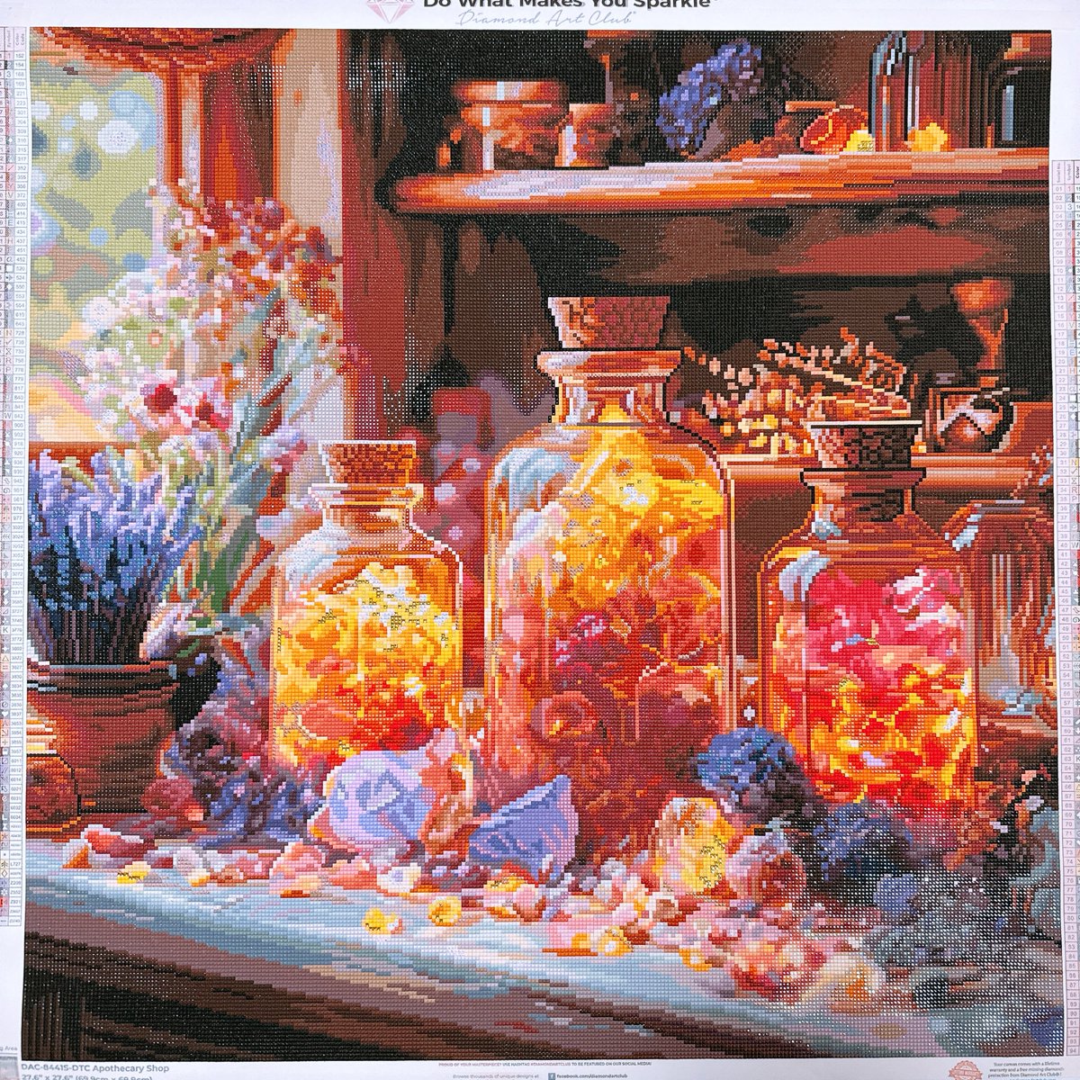 DA記録🗒️ 67作品目】 . Apothecary Shop ✧size69.9×69.9cm ✧83色+(