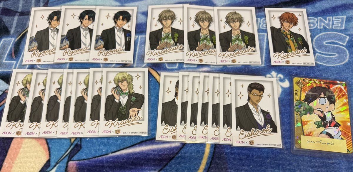 交換/譲渡】新テニスの王子様 テニプリ イオン チェキ風カード 譲)白石