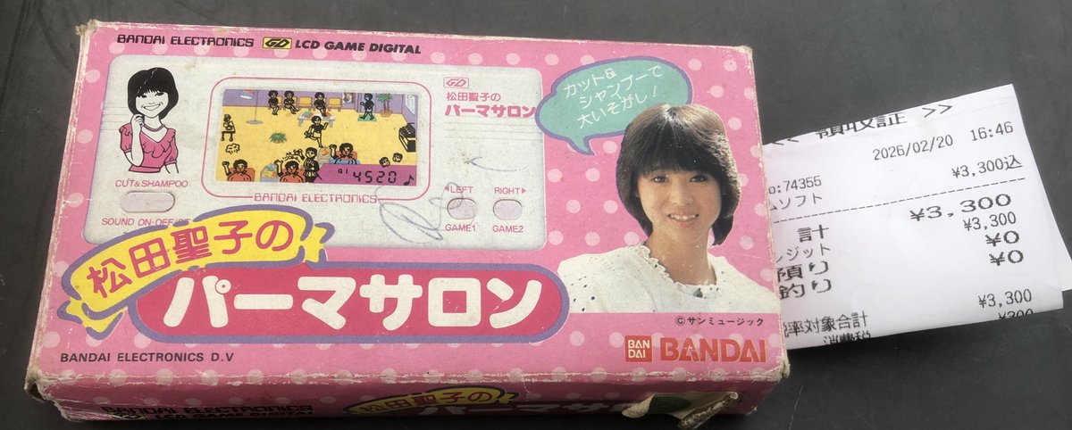 やっば(笑 よく調べずに買ってしまった。3300円だからついつい衝動買い