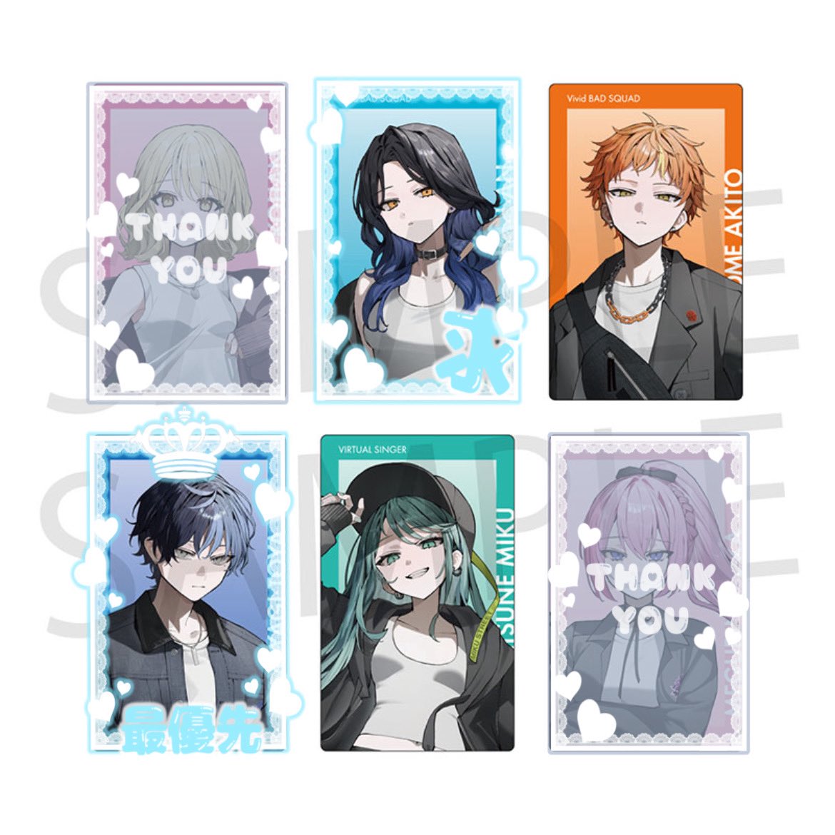 交換 譲渡 買取 プロセカ エピカ ePick card グリッター缶バッジ グリ