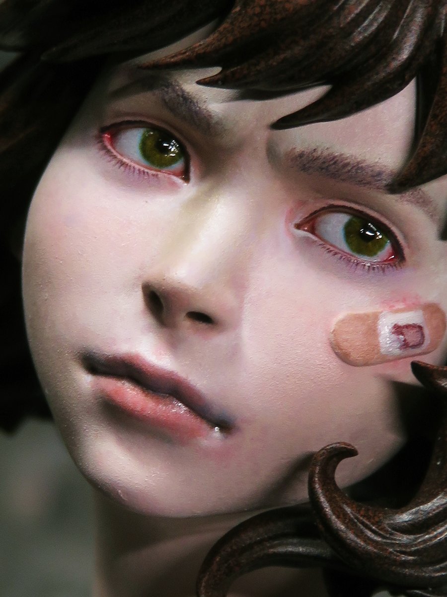 Daniel Simon 原型 nonscale 『 Overcomer 』 お顔、まつ毛の植毛後