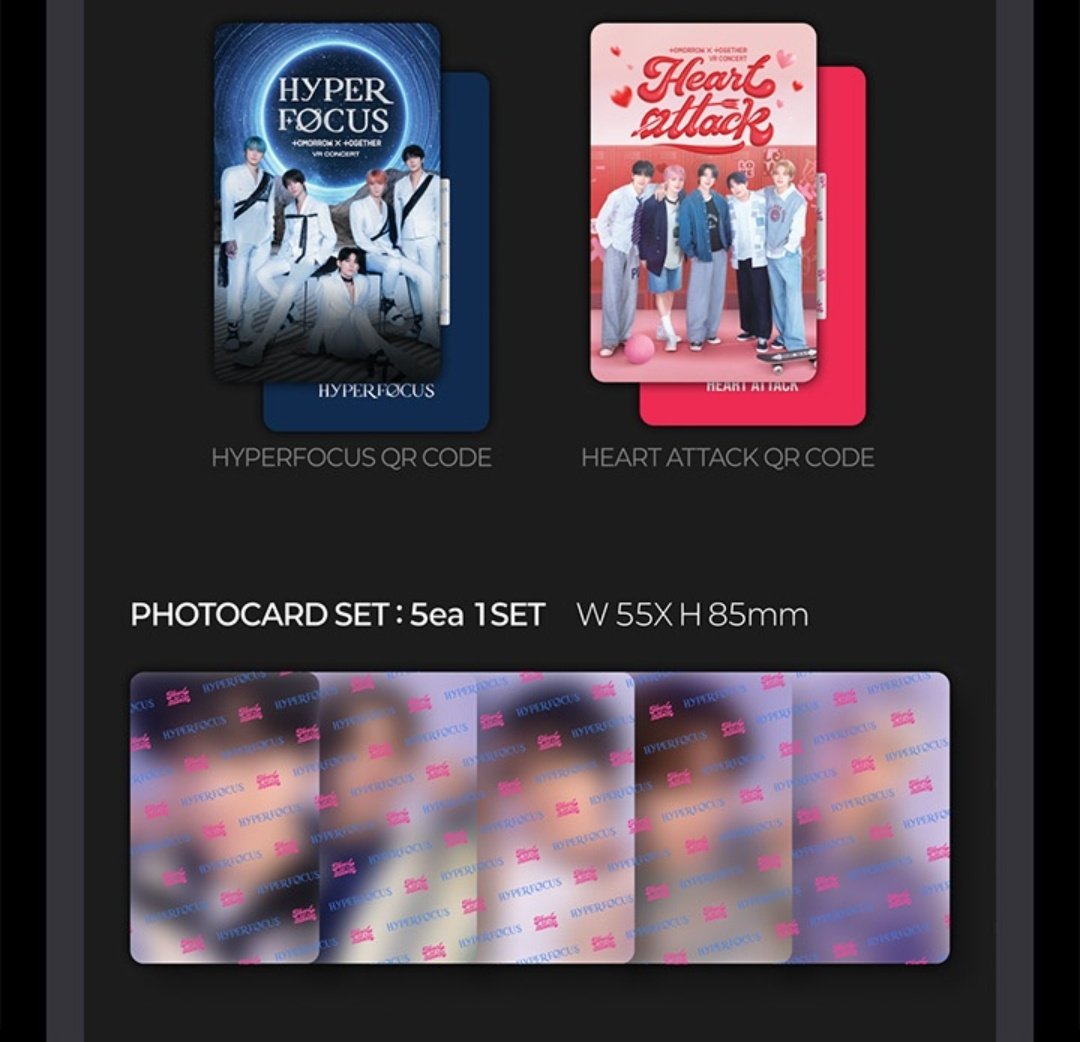 TOMORROW_X_TOGETHER VR CONCERT BOX トレカ 特典 トゥバ txt 共同購入