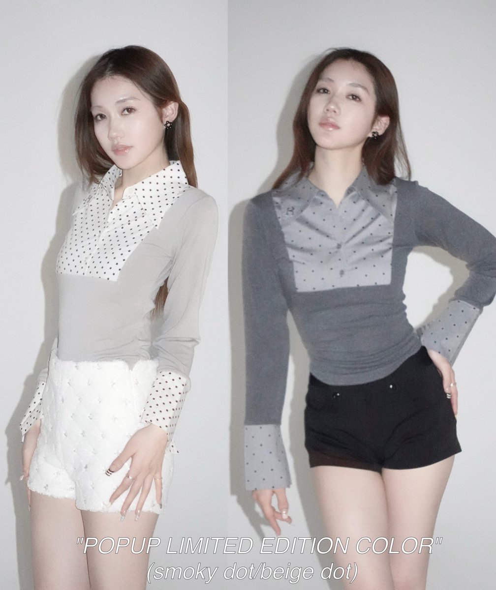 SHIBUYA109 POPUP ITEM】 細見え効果で大人気なlady slim shirt topsが