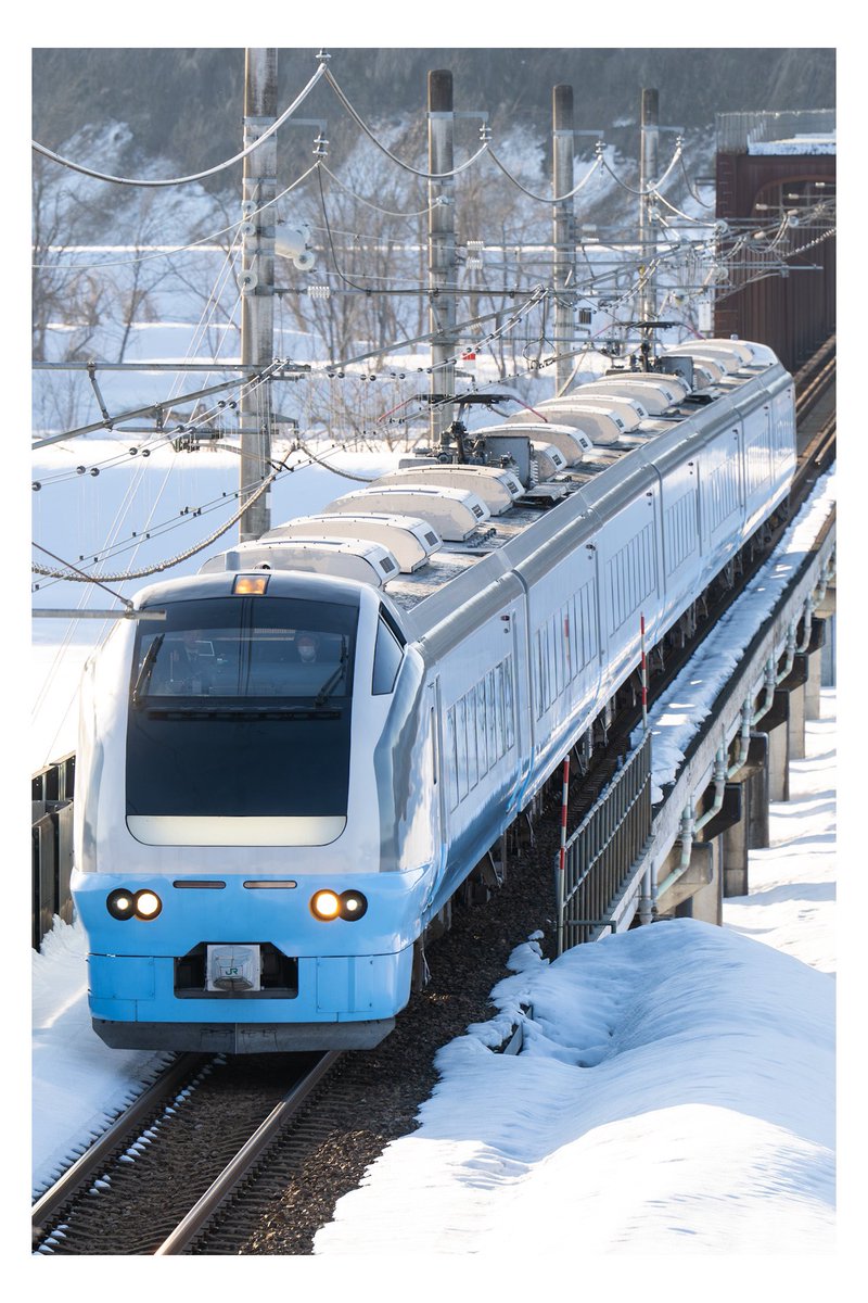 2026/02/21 回9025M 臨時特急 ほくほく十日町雪まつり号 E653系 K71編成