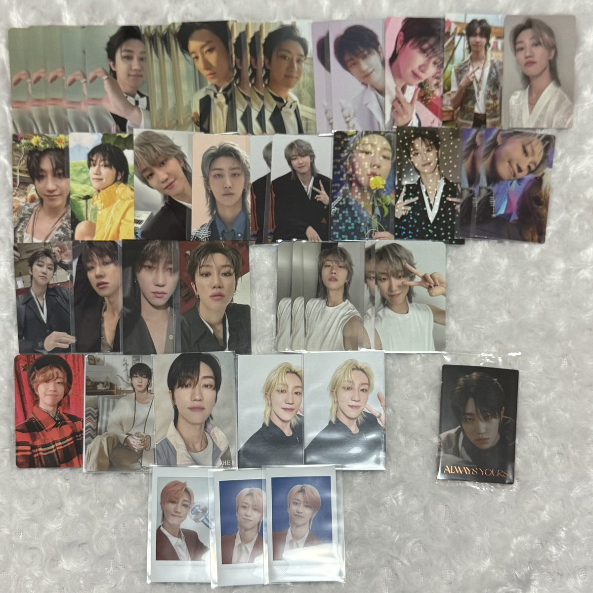 SEVENTEEN セブチ 過去トレカ 特典 チェキ ラキドロ 交換 TXT TOMORROW