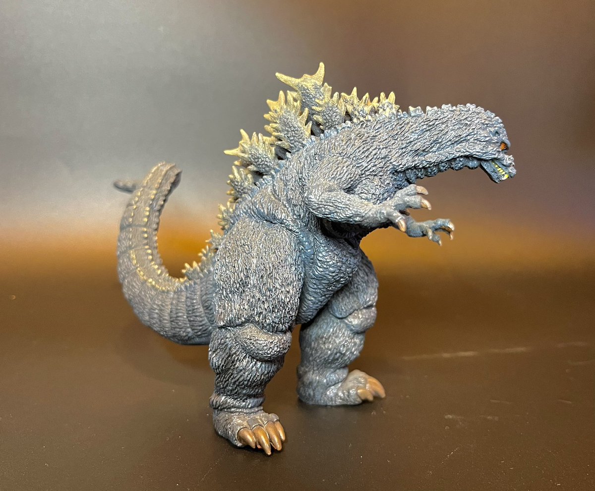 海洋堂:1/1000ゴジラ1994 原型製作:松村しのぶ 30年前に製作したもの