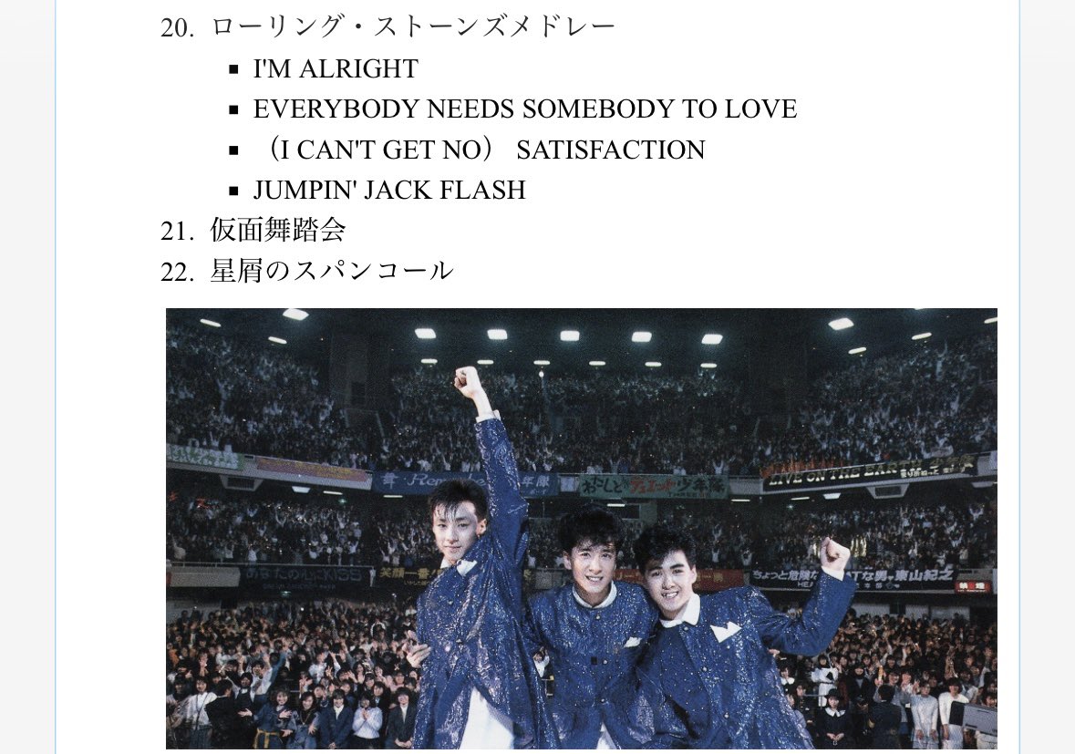 少年隊 『NEW YEAR CONCERT '87 SHONENTAI 武道館LIVE』 VHS・Beta・LD