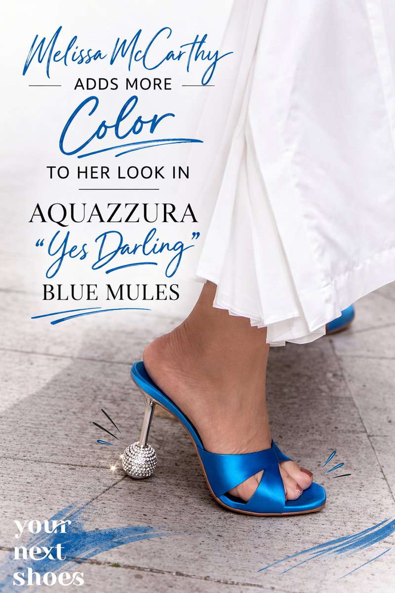 That disco-ball heel though. Melissa McCarthy turned a classic