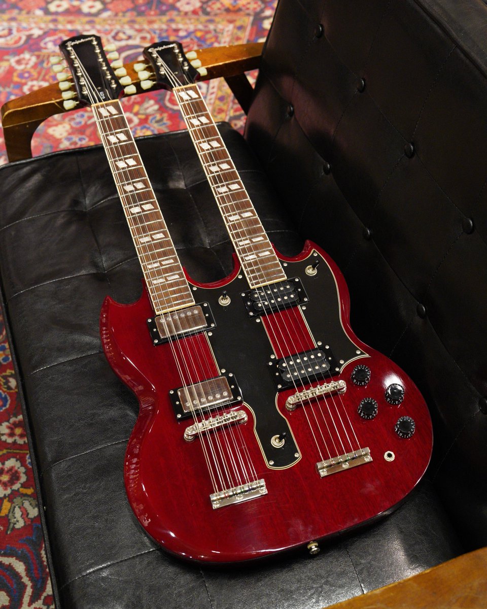 中古新入荷🔥 Epiphone Limited Edition G-1275 Double Neck Cherry