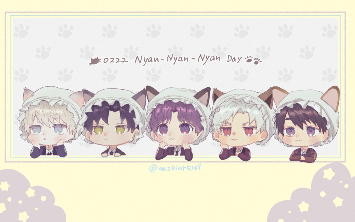 RT @mzkinr5149: 2.22🐱💕