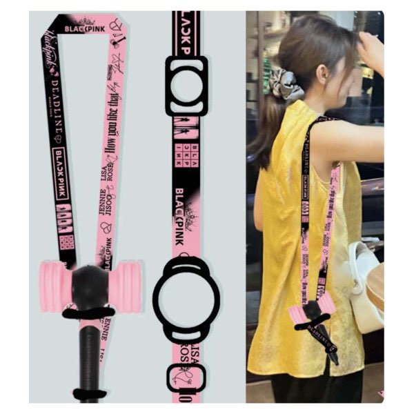 ペンライト　ストラップ　ジェニー blackpink ポップアップ