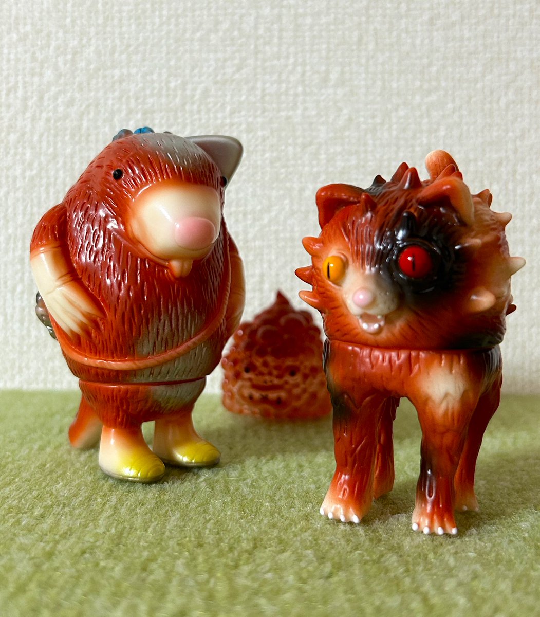 モグラ⛏️&オコネコ💢 ファスタァTOYZさん@wwwfarstarjp ワンフェスに