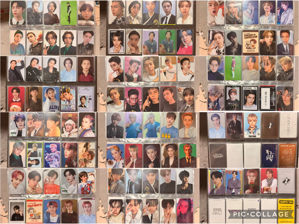 nct 127 NCT127トレカ NCTDREAM wayv 交換 イリチル ドリム 威神 wish