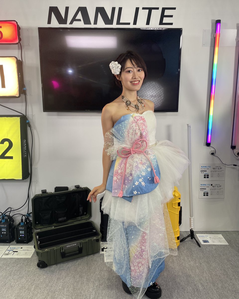 NANLITEブースにて15:00〜Rinatyさん(@rina_k_photo )トークショー