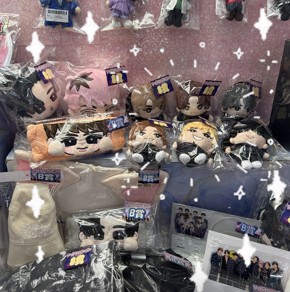 SixTonesの最新グッズ MILESixTONESのぬいぐるみが入荷いたしました