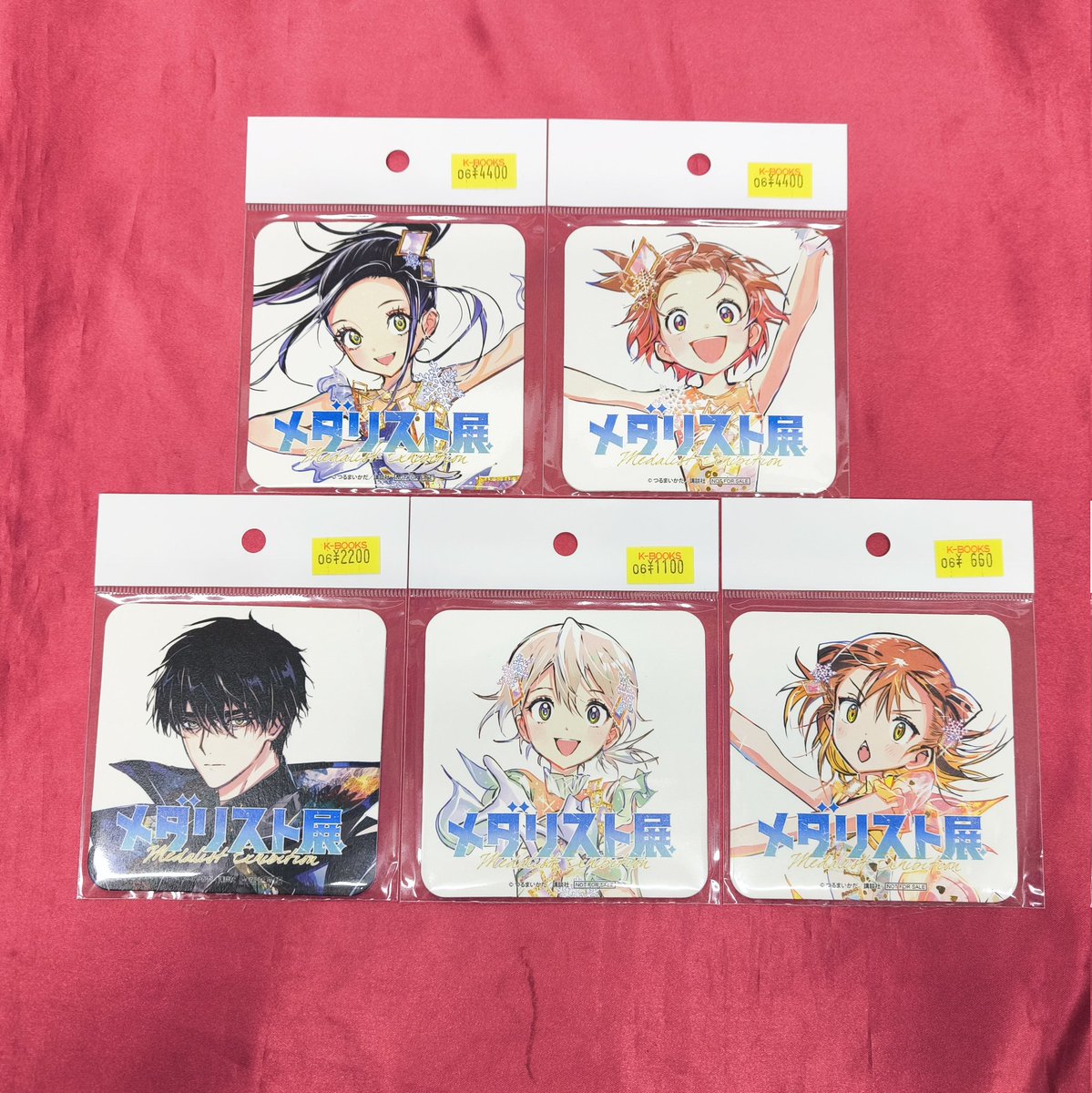 入荷情報】 『メダリスト』 メダリスト展 コラボカフェ コースター