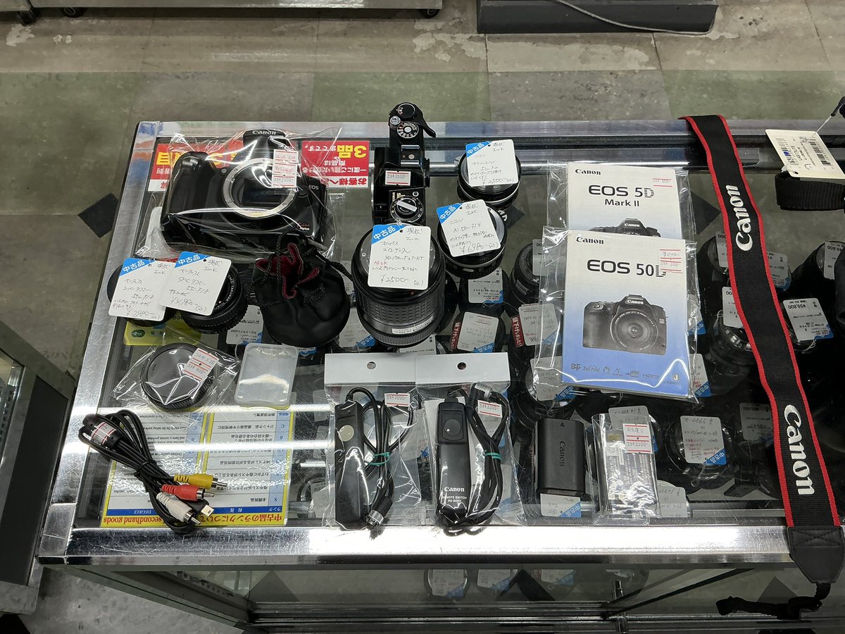 現状品、ジャンク品 入荷しました(*ˊᗜˋ) #トップカメラ #ジャンク