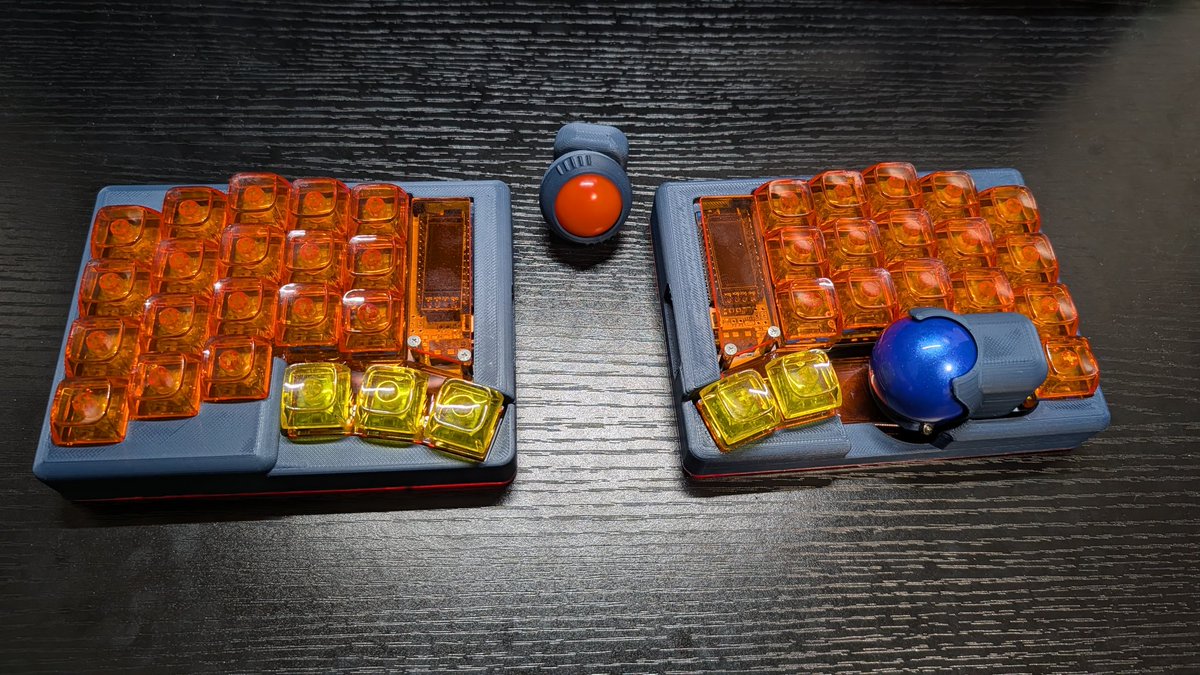 goya5858_video さんにkeyball39のガスケットマウントケース頂きました