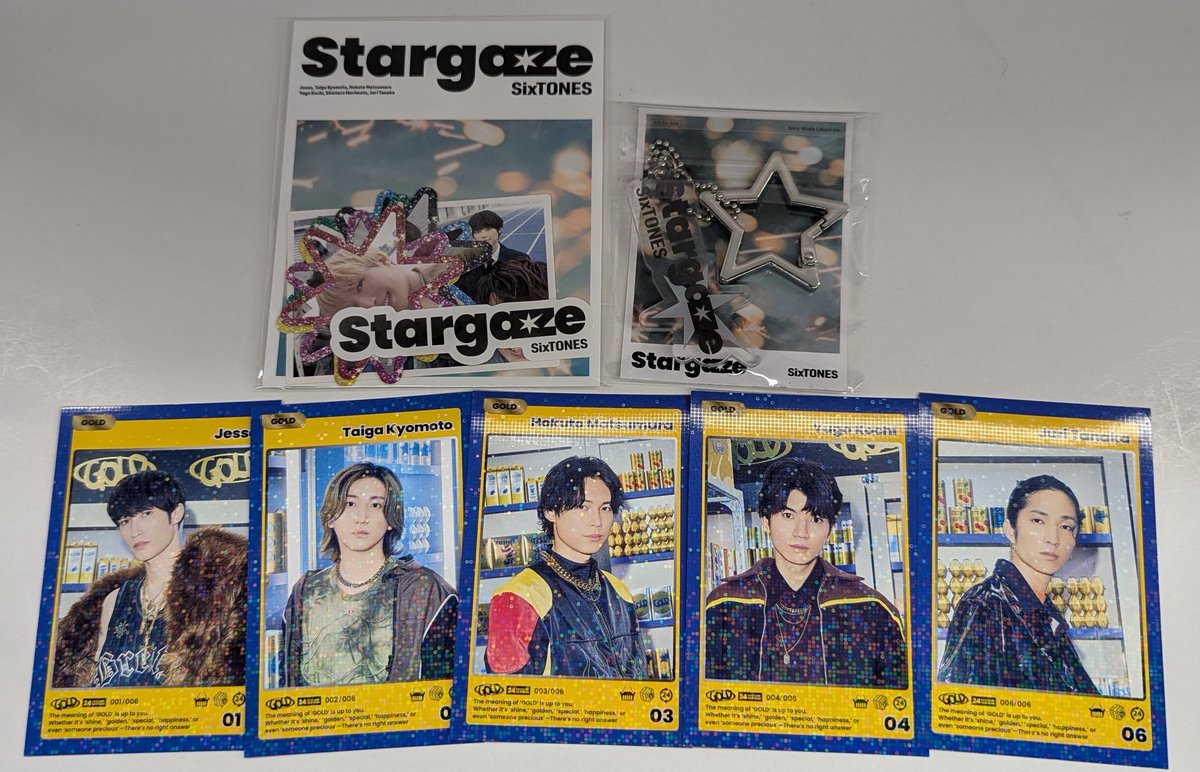 SixTONESグッズ 入荷しました✨いよいよですね😘皆様準備は大丈夫です