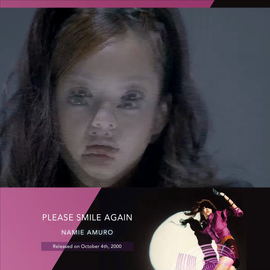 当時物】安室奈美恵 『Please Smile Again』 B2ポスター 安室奈美恵