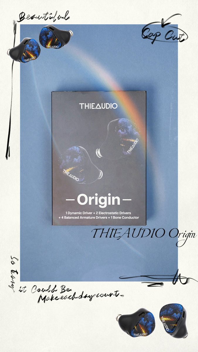 めんたいからし✨美品✨THIEAUDIO Origin めんたいからし✨美品✨