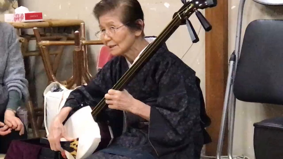 今日は、浪曲三味線の沢村豊子師匠のお誕生日。カメラフォルダの中から