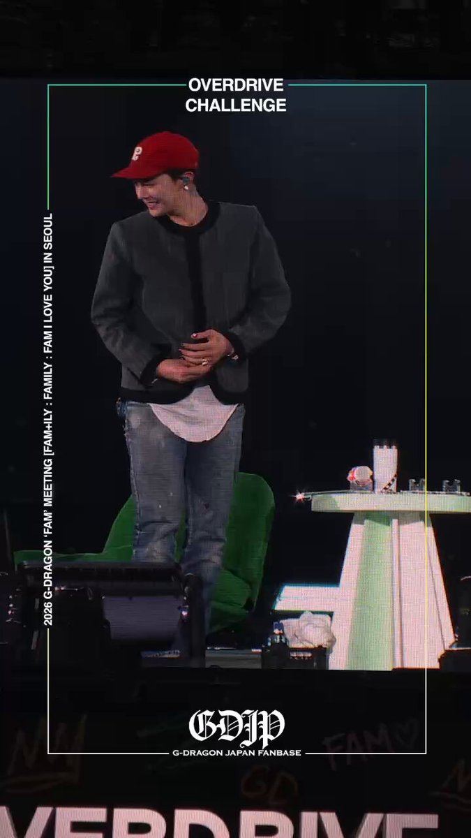 2026 G-DRAGON 'FAM' MEETING [FAM+ILY : FAMILY : FAM ILOVE YOU] IN