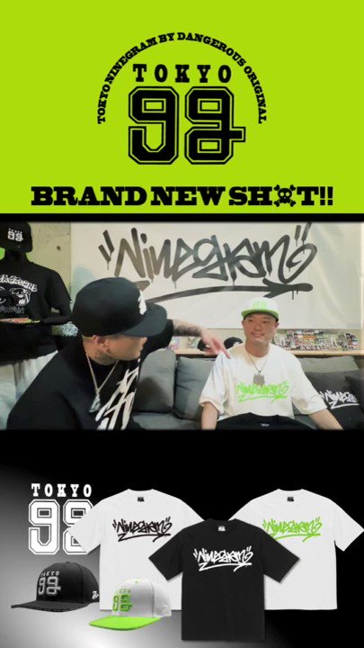 TOKYO 9G新作 】Cap 2種類Newカラー発売決定🔥 ※7/26日から順次発送