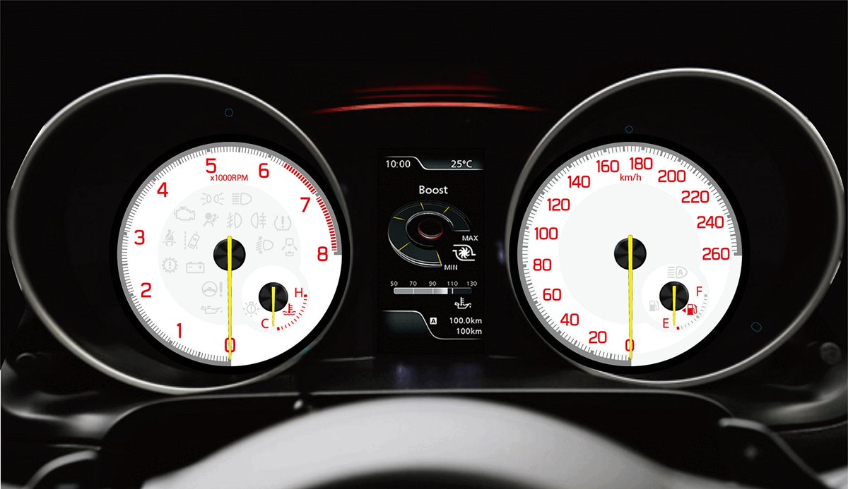 CYBER zc33s STORK メーターパネル