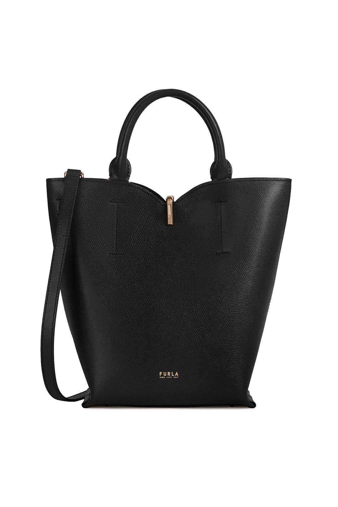 Nero Ribbon S Bucket Bag by Furla | Rent the Runway