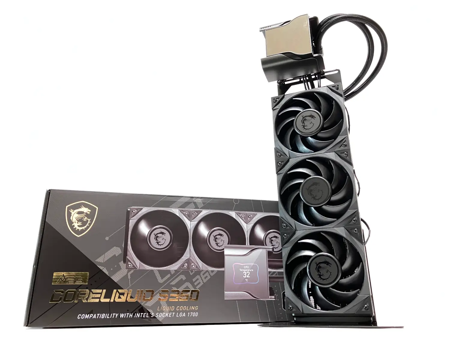 MEG CORELIQUID S360】MSIのハイエンド簡易水冷でRyzen 5950Xを冷やす