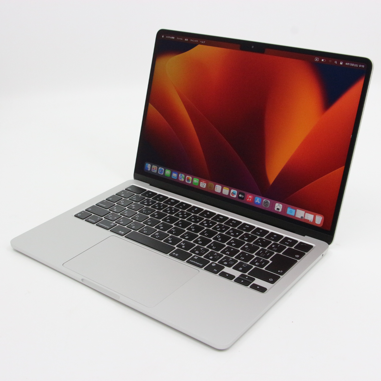 MacBook Air (M2, 2022) / Apple M2 / 8GB / SSD 512GB(シルバー