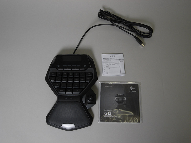 PCゲームグッズLab.】ロジクール初の左手ゲーミングキーボード「G-13」