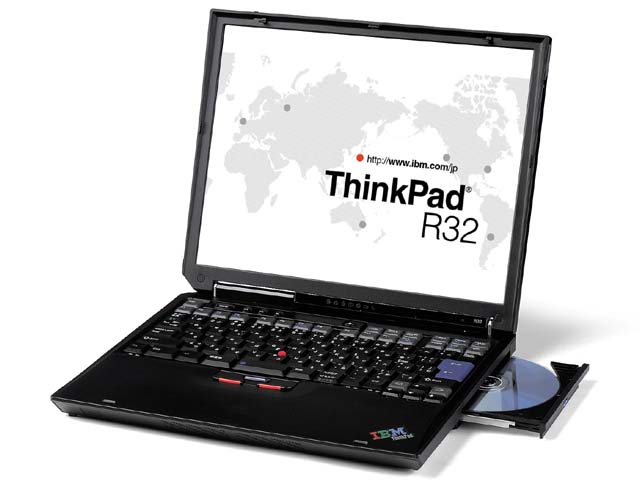 IBM、モバイルPentium 4-M 1.80GHz搭載の「ThinkPad R32」