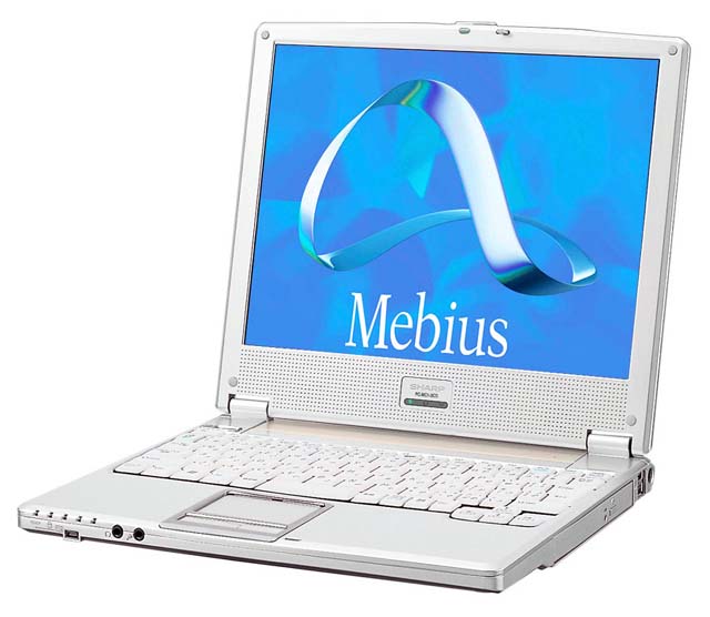 シャープ、Athlon XP-M 1800+搭載Mebius 2機種