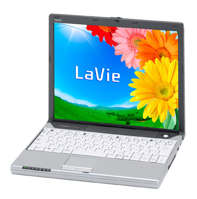 NEC、重量約1kgのモバイルノート「LaVie J」