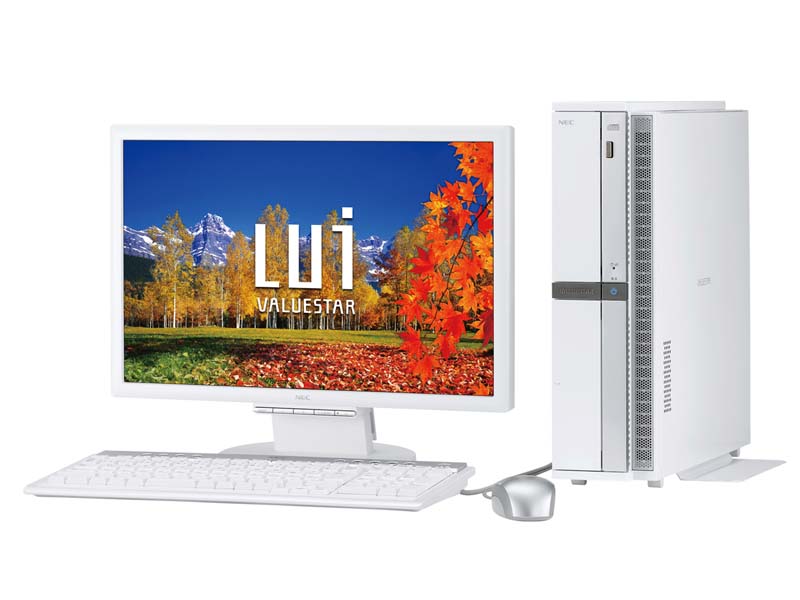 NEC、「VALUESTAR R Luiモデル」新スリムタワー
