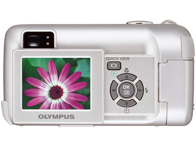 オリンパス、xD対応320万画素エントリーデジカメ「CAMEDIA X-200」