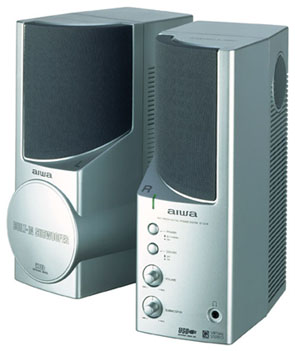 アイワ、サブウーハー内蔵のPC用スピーカー、USB対応モデルも